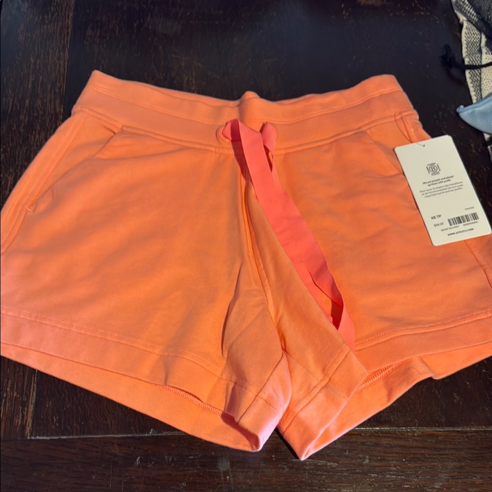 Women's Orange Shorts